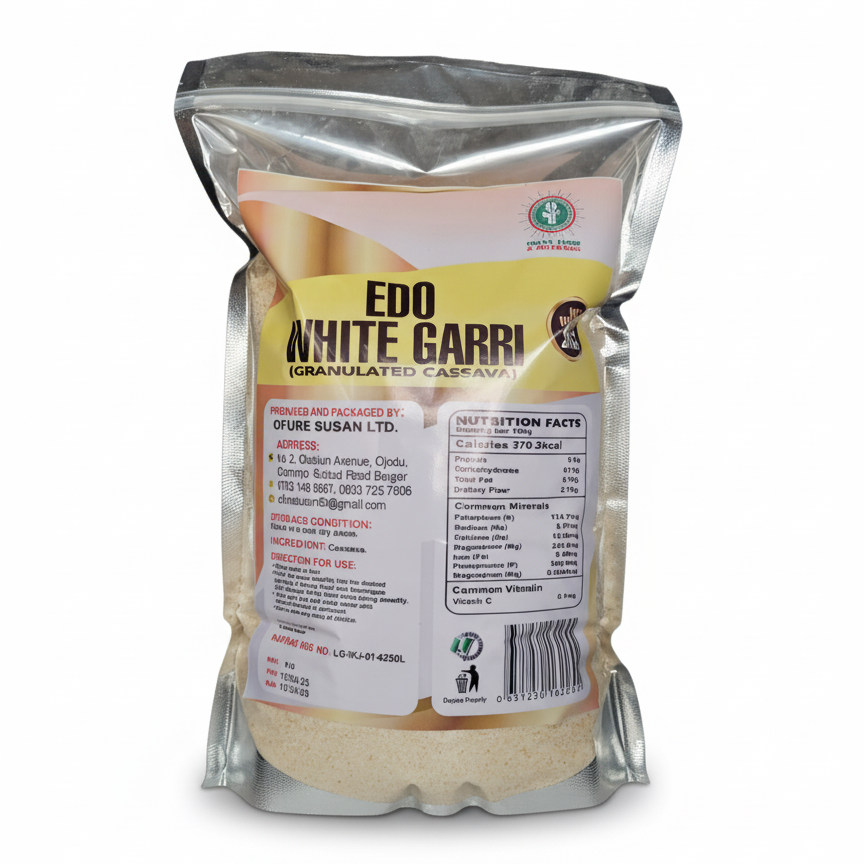 Edo White Garri (1kg)